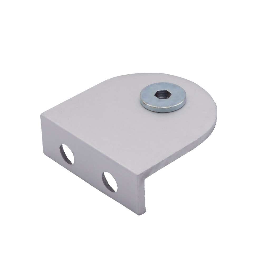 L-Type Cubicle Panel Bracket with cover plates (pack of 3) - SAA