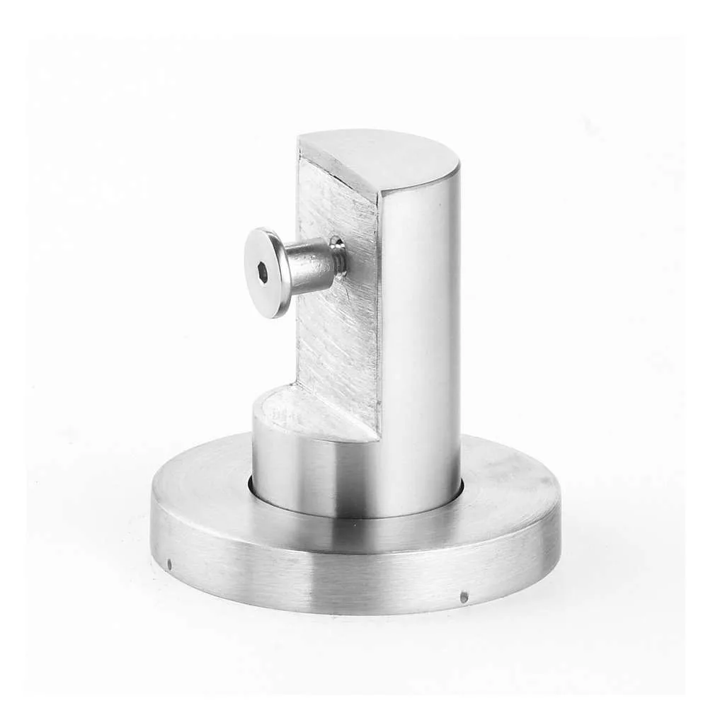 Cubicle Leg -13/20mm Panels - Stainless Steel