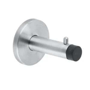 Coat Hook & Buffer 65mm - Stainless Steel