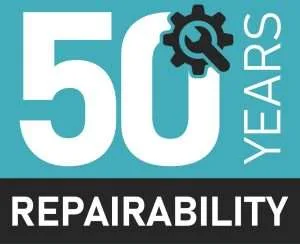 50 years repairability