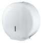 Mini Jumbo Toilet Roll Dispenser - White