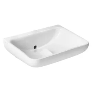 HBN 00-10 HTM64 (LB H L) Contour 21+ 60cm Back Outlet Washbasin