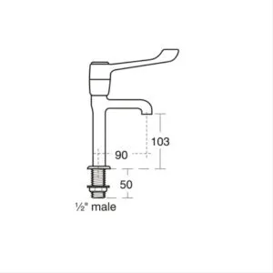 AS MARKWIK S8265AA Techdrw GB Brassware