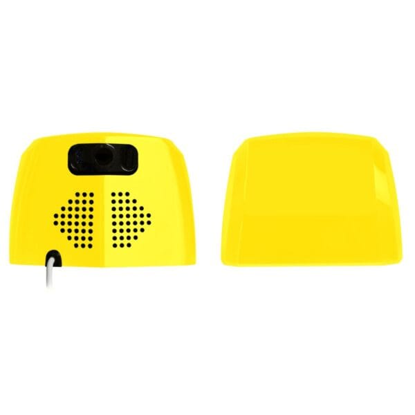 Biodrier BB 2 (rear Top) Rear and top view of Biodrier Biobot 2 school-friendly children’s hand dryer showing installation points