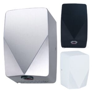 V Dry Compact Wall Mounted Eco Hand Dryer - 500W