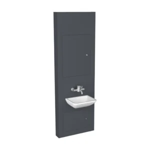 Full Height Flush Fronted Healthcare IPS Unit - Dark Grey